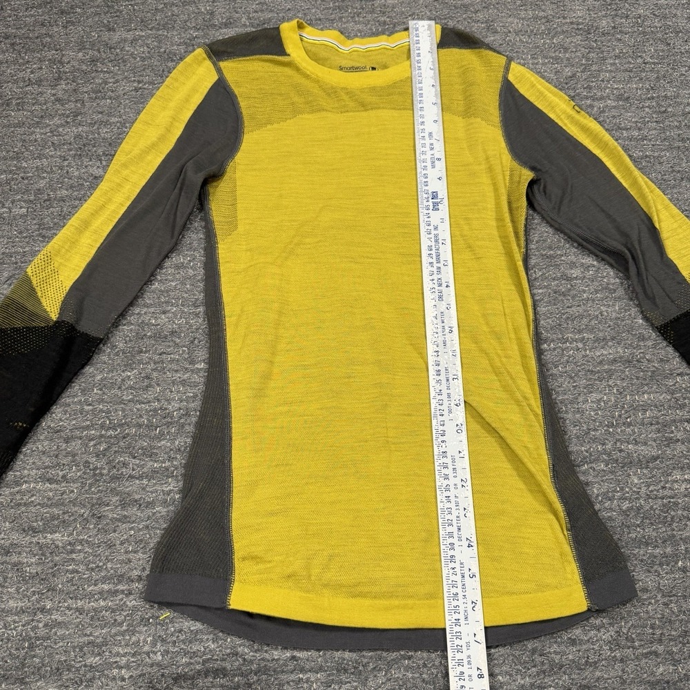 Smartwool Intraknit 200 Shirt Mens Small Wool Long Sleeve Base Layer Top Hike - Picture 8 of 13